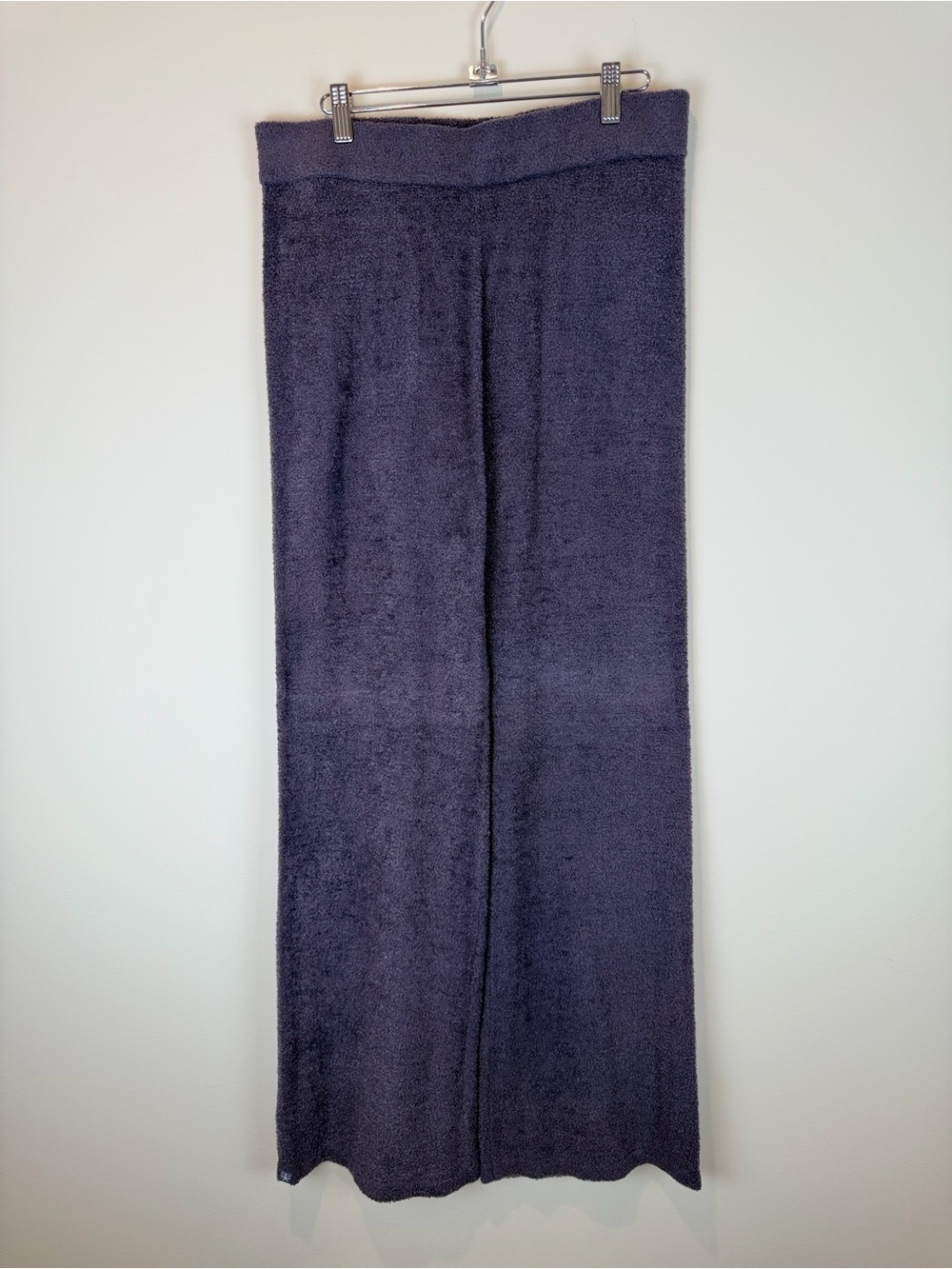 NWT Barefoot Dreams Plush Wide Leg Soft Cozy Lounge Pants in Purple Medium